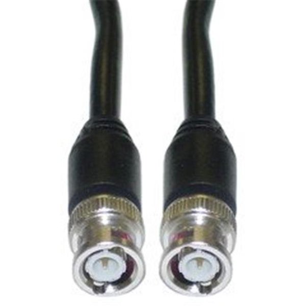 Aish BNC RG59-U Coaxial Cable  Black  BNC Male  12 foot AI21691